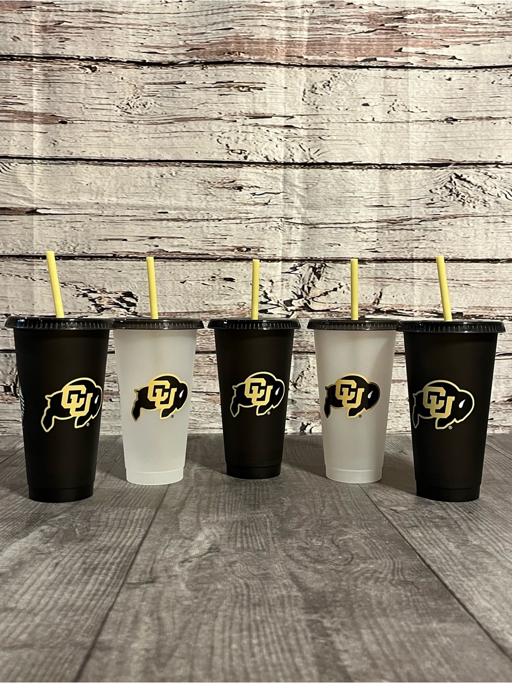 New! Starbucks University of Colorado reusable cold cups